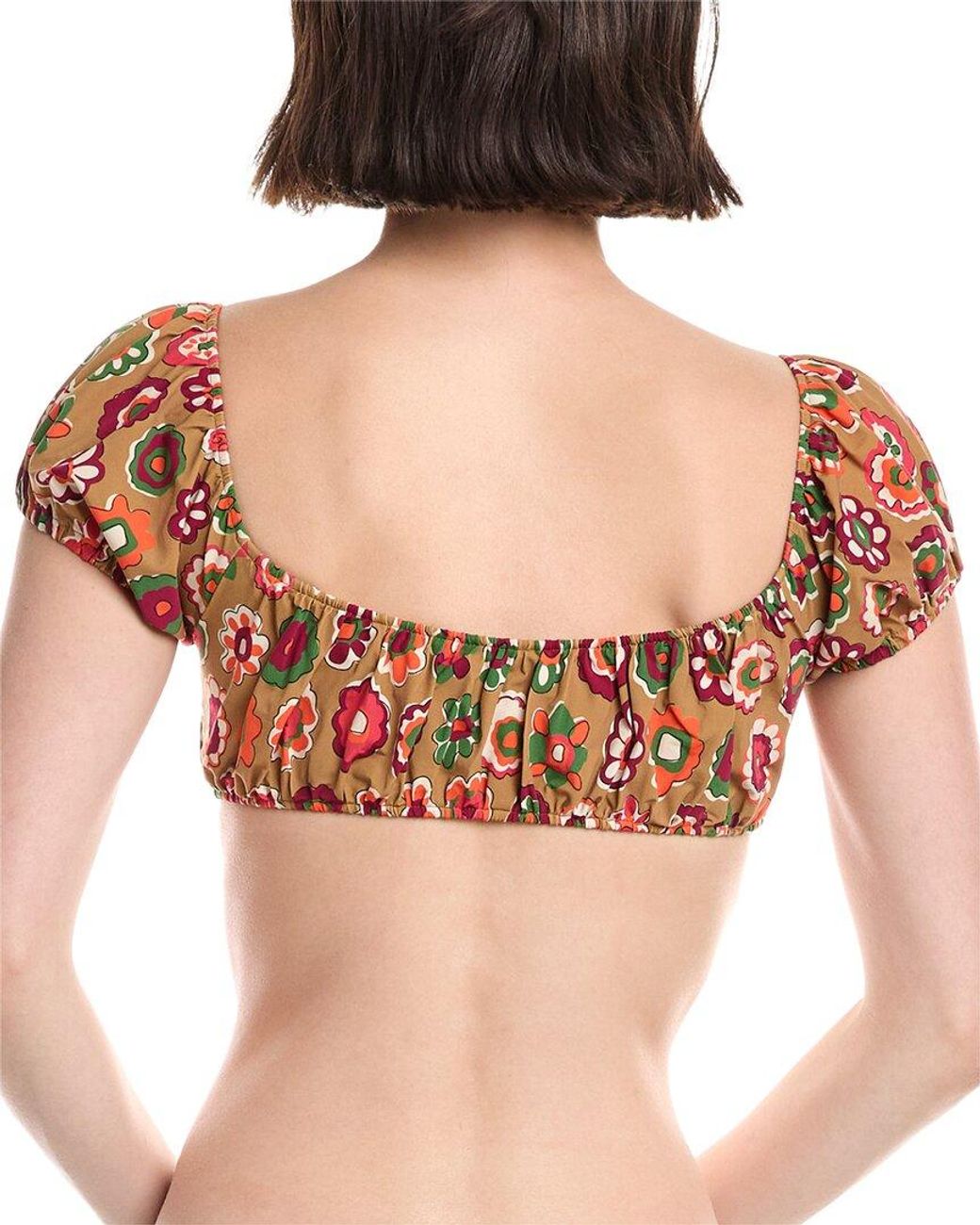 Montce Red Atia Bikini Top