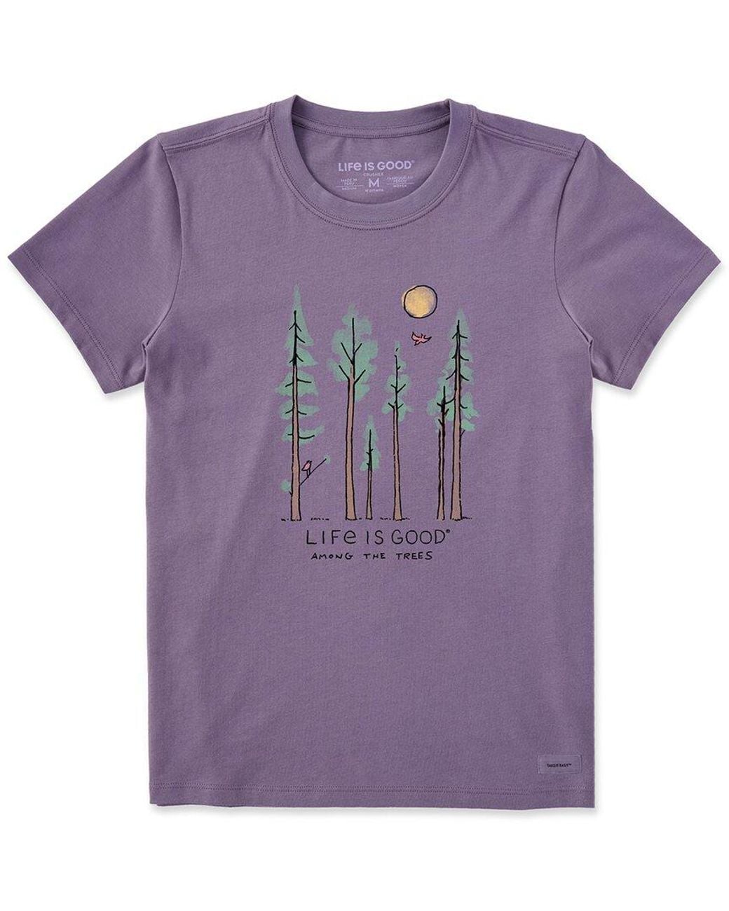Life Is Good. Purple Crusher T-Shirt