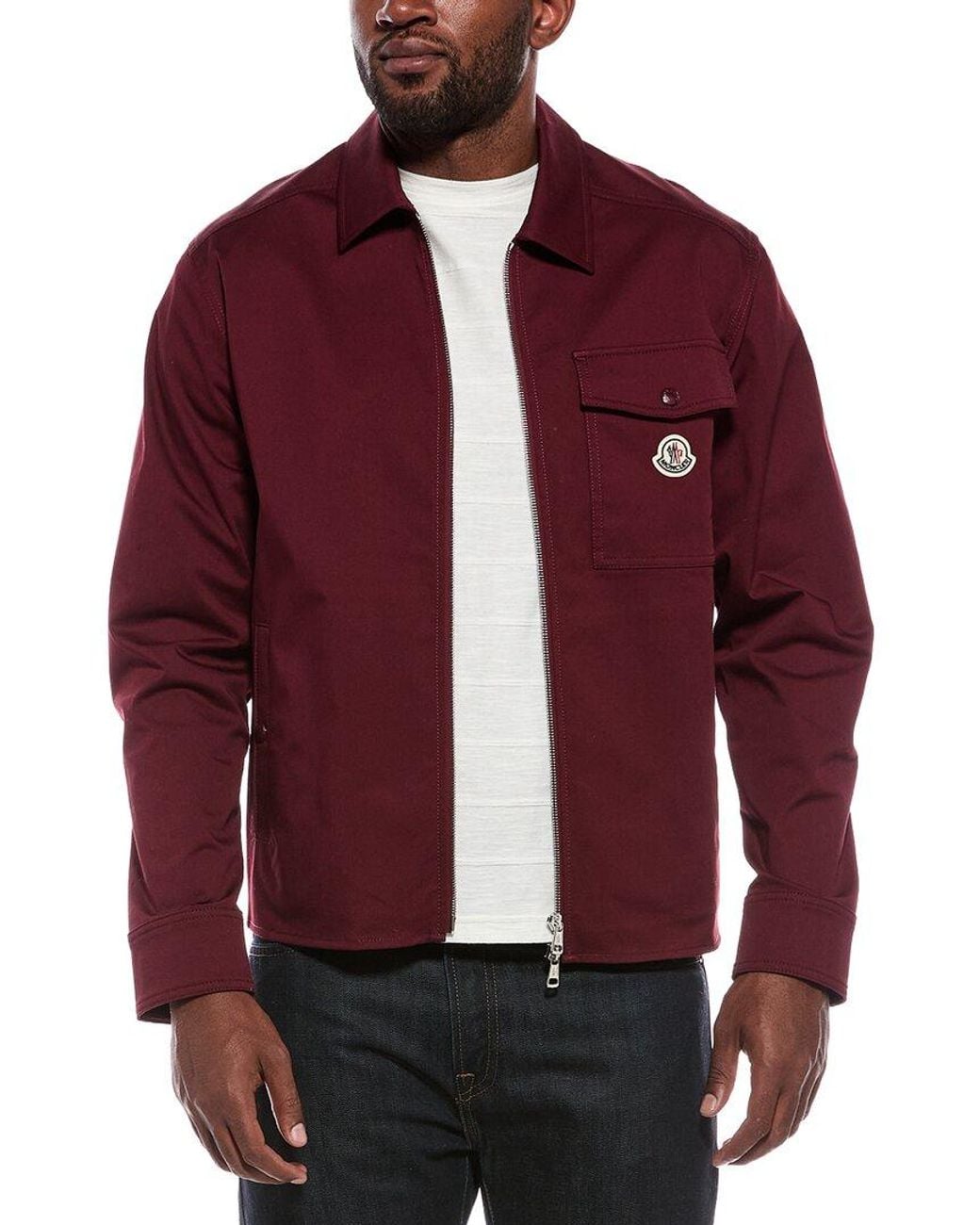 Moncler Red Jacket for men