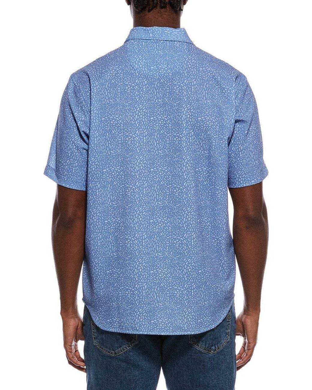 Tommy Bahama Blue Bahama Coast Dot Drift Shirt for men