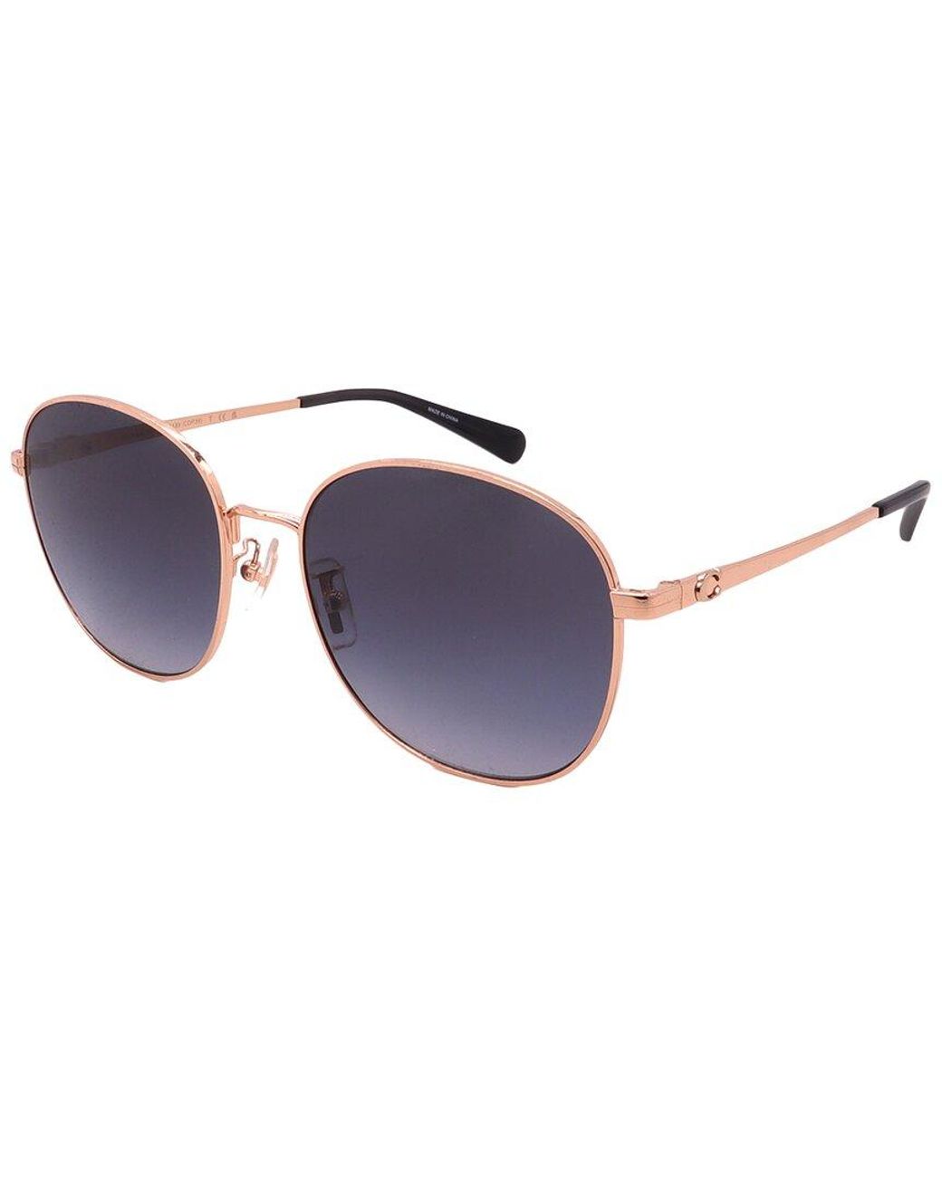 COACH Blue Hc7189 55Mm Sunglasses