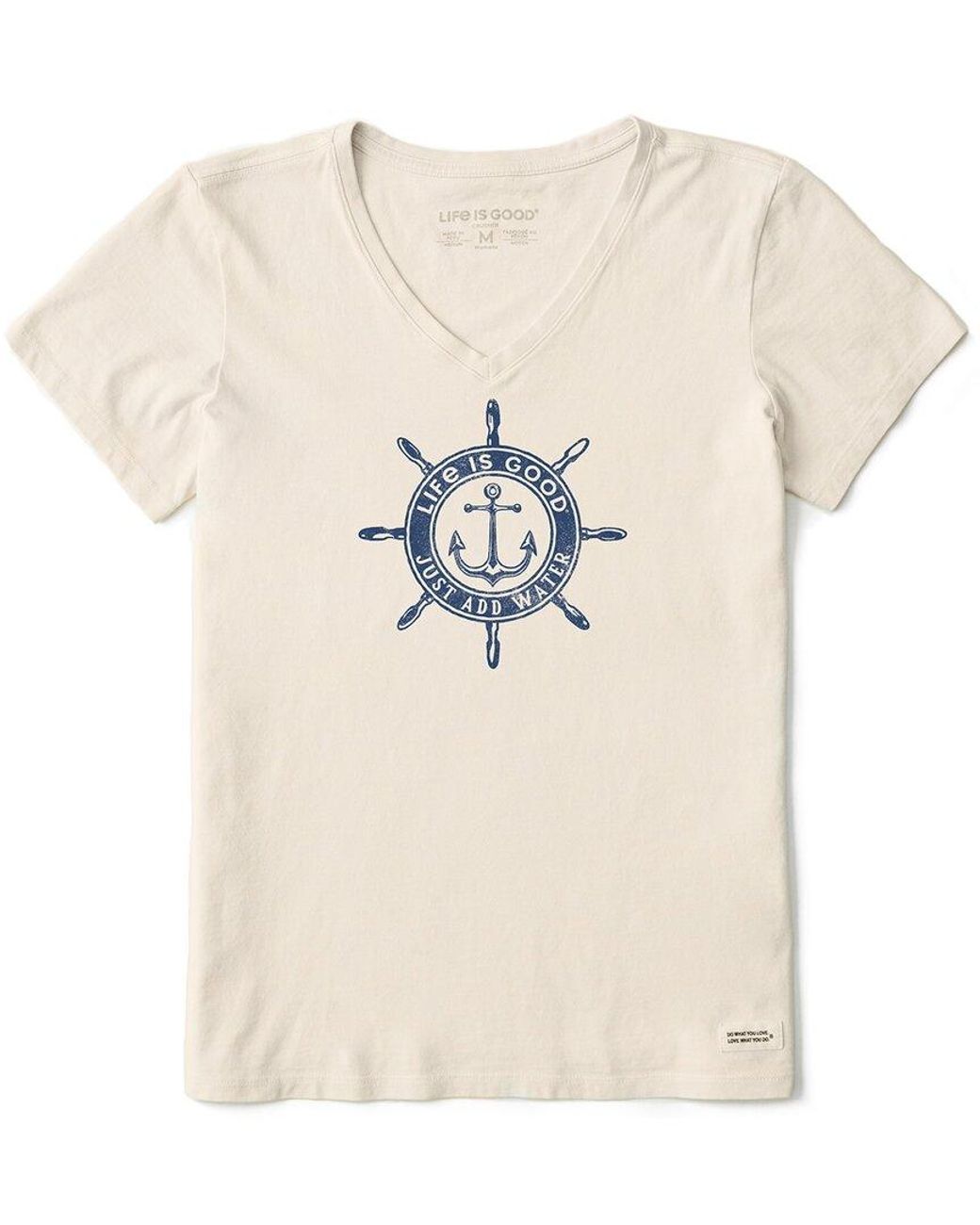 Life Is Good. Natural Crusher Lite T-Shirt