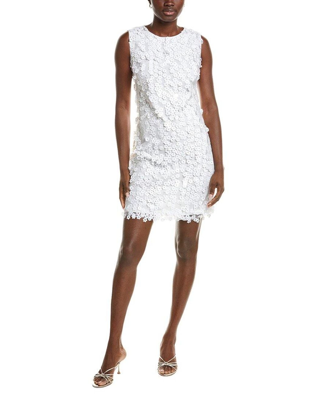 Nicole Miller White Mini Dress