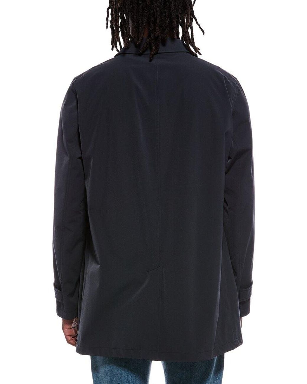 Herno Blue Essence Shacket for men