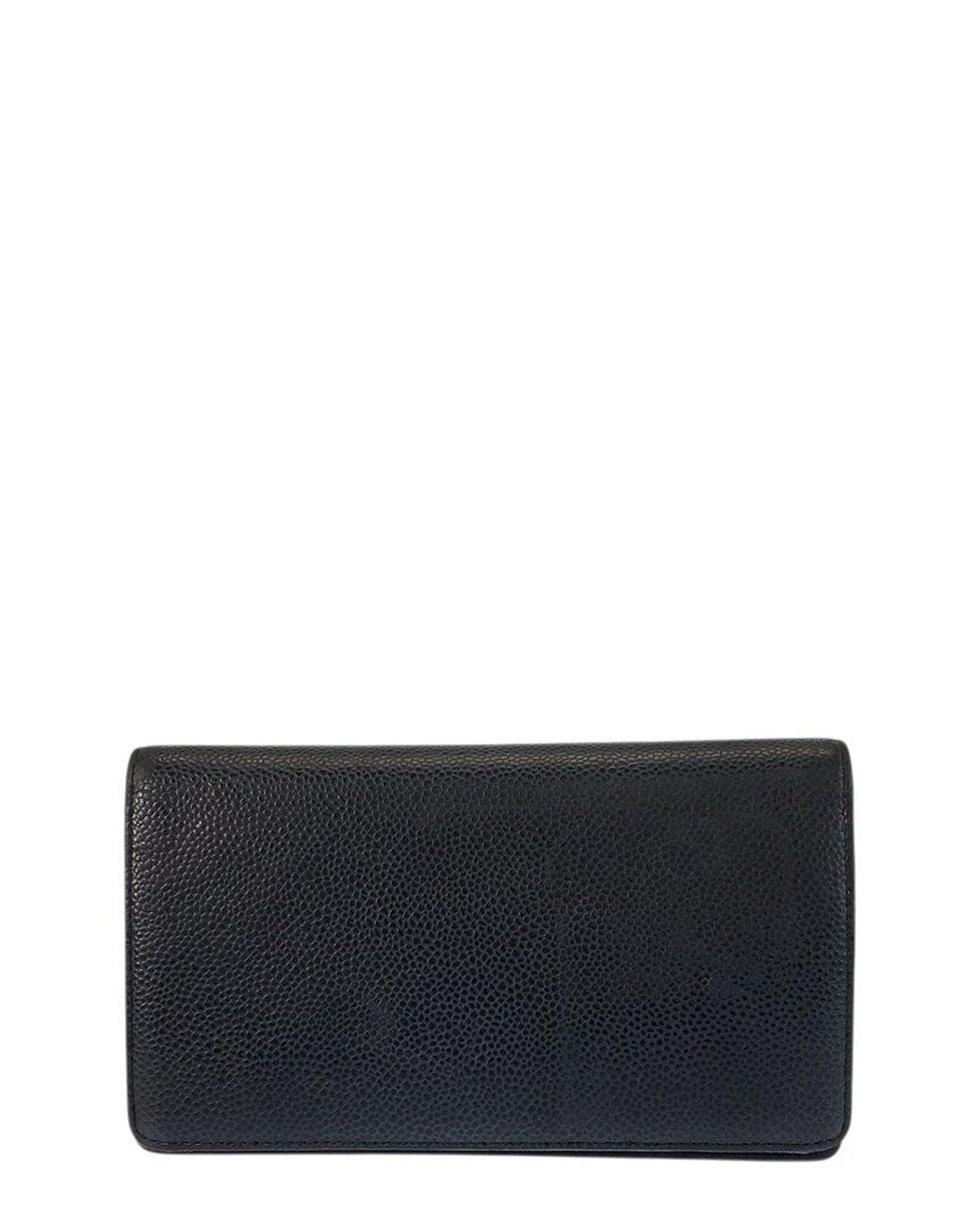 Chanel Gray Coco Mark Long Wallet (authentic Pre-loved)