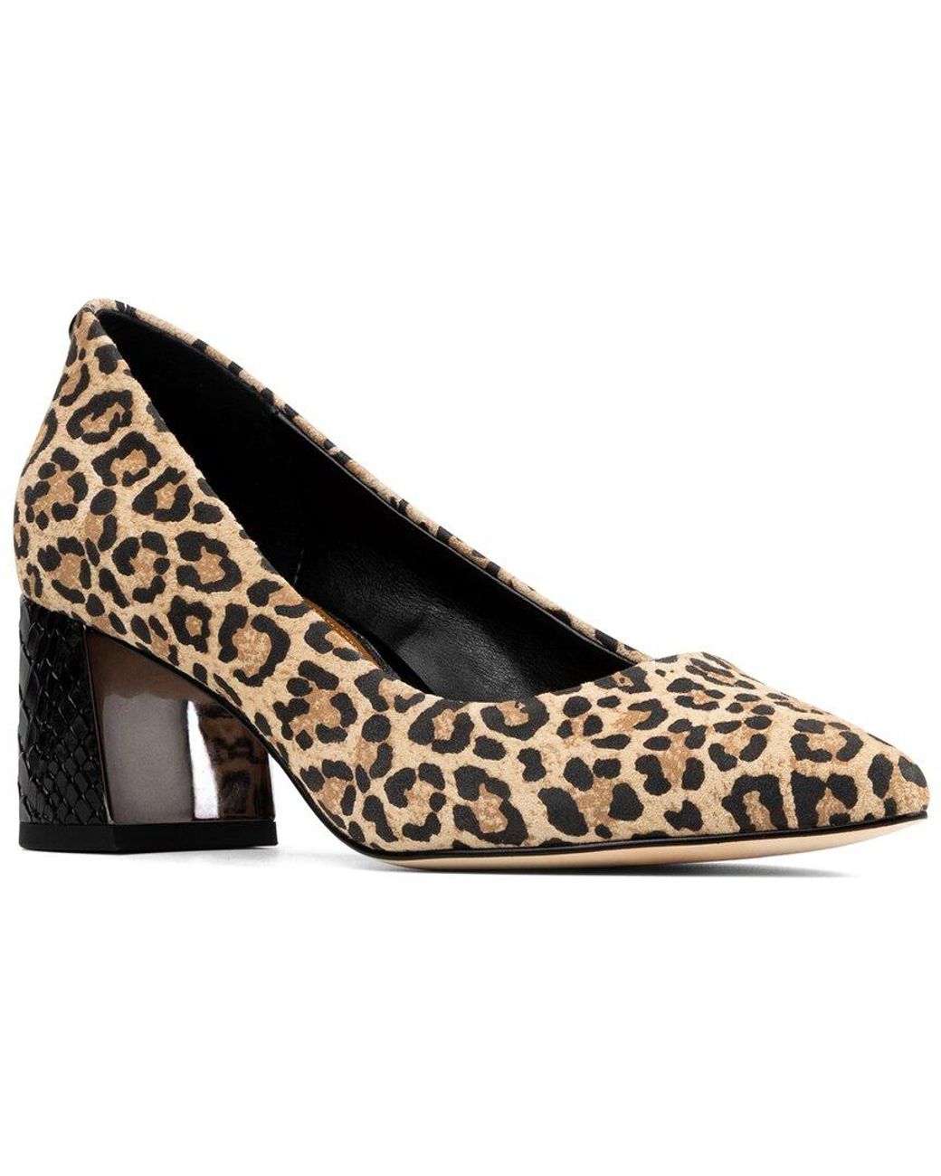 Donald J Pliner Black Suzette Leather Pump