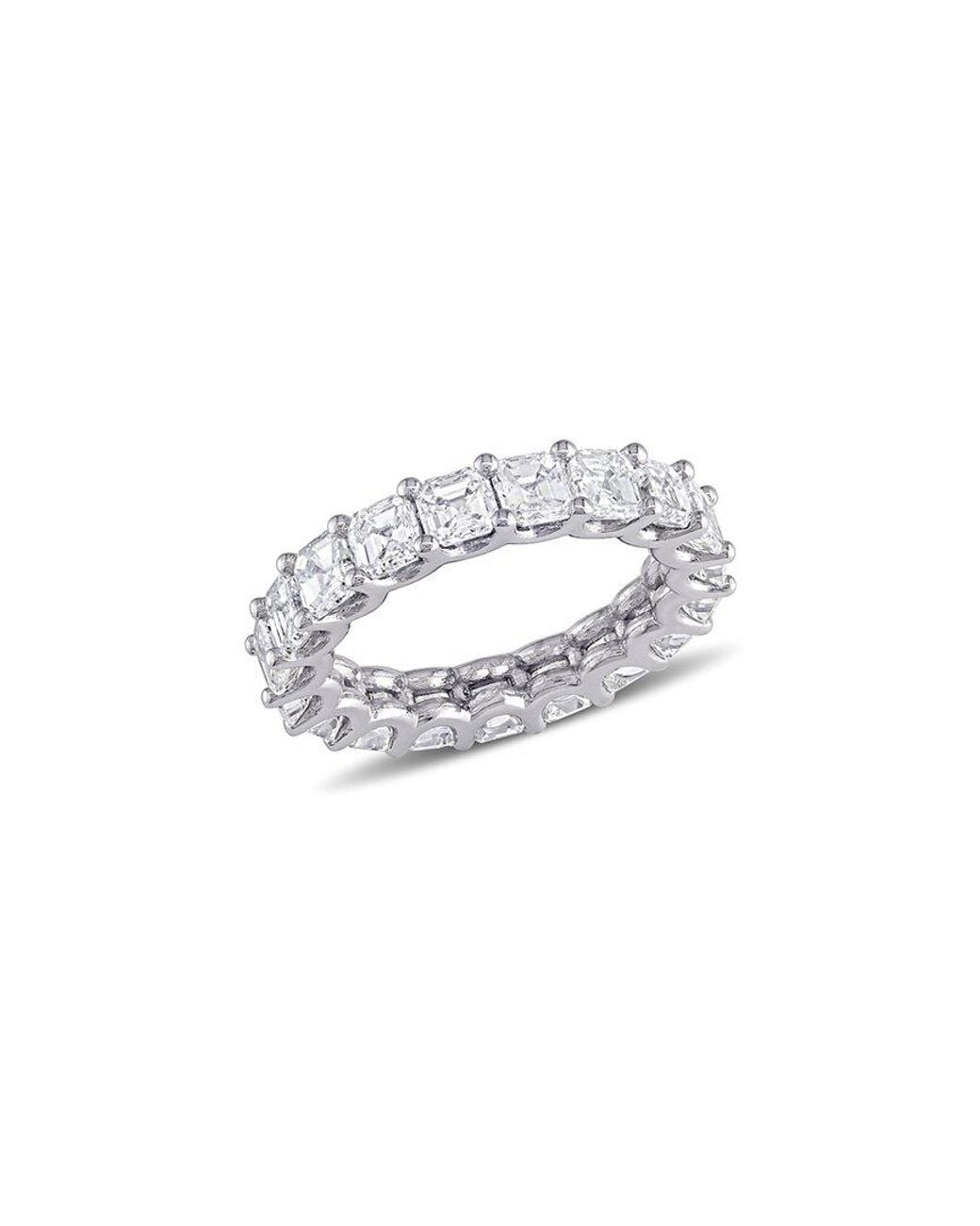 Rina Limor White 18k 5.09 Ct. Tw. Diamond Eternity Ring