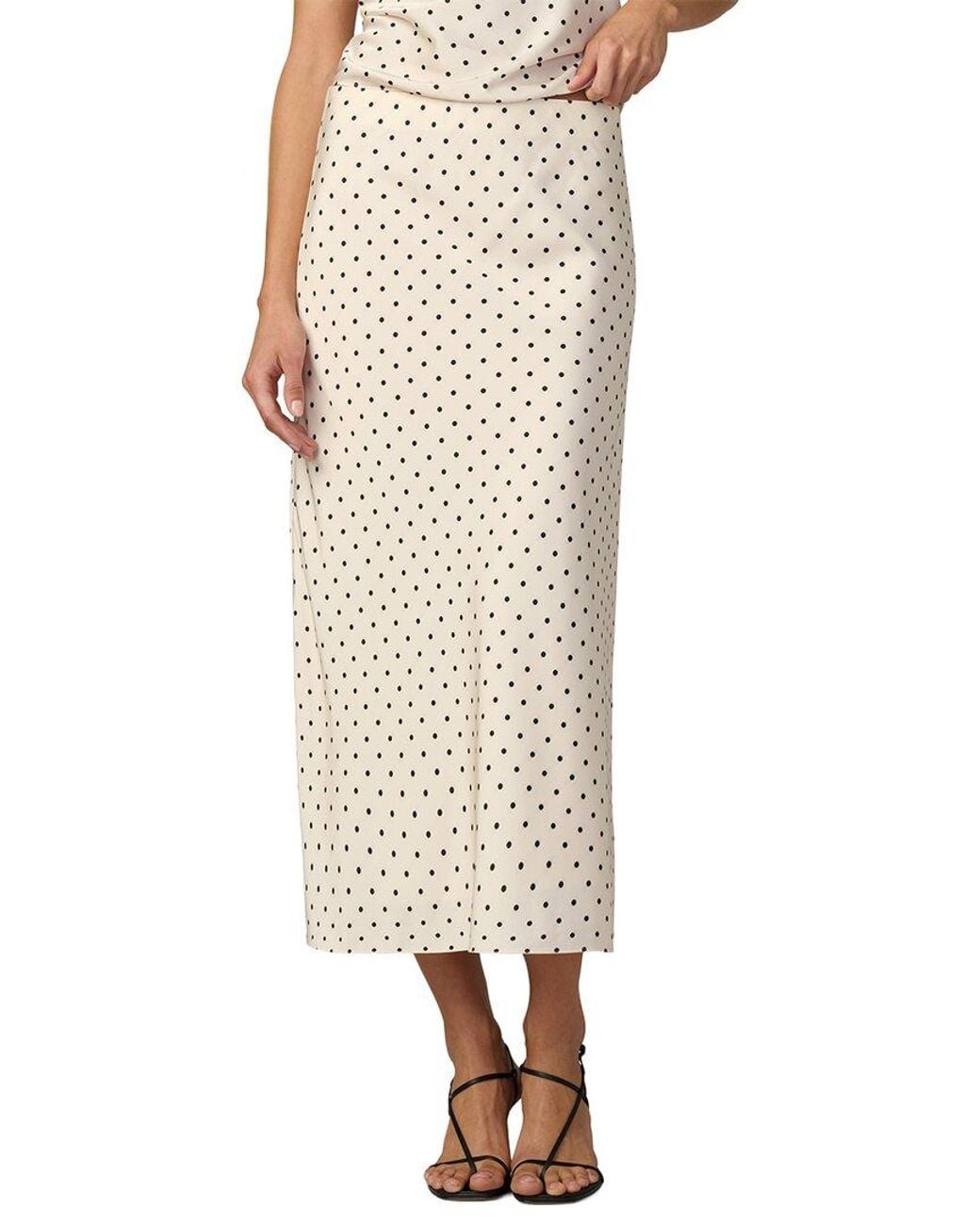 Joe's Jeans White The Ines Midi Skirt