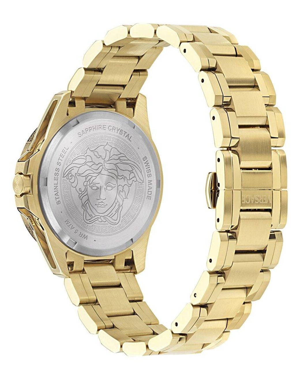 Versace Metallic V-Galaxy Moonphase Watch for men