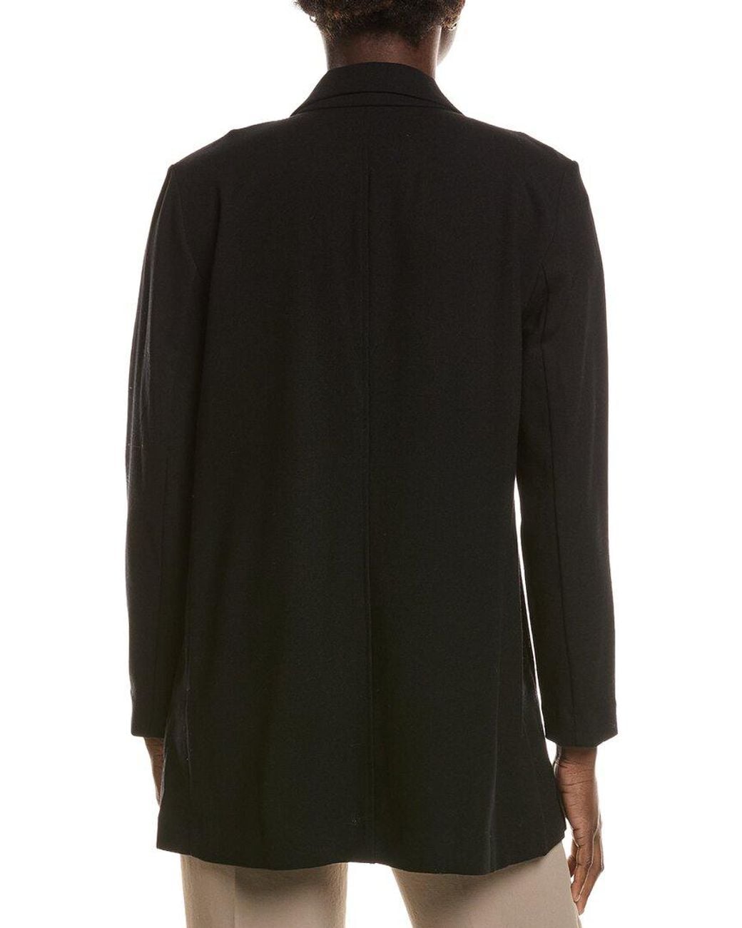 Eileen Fisher Black Long Blazer