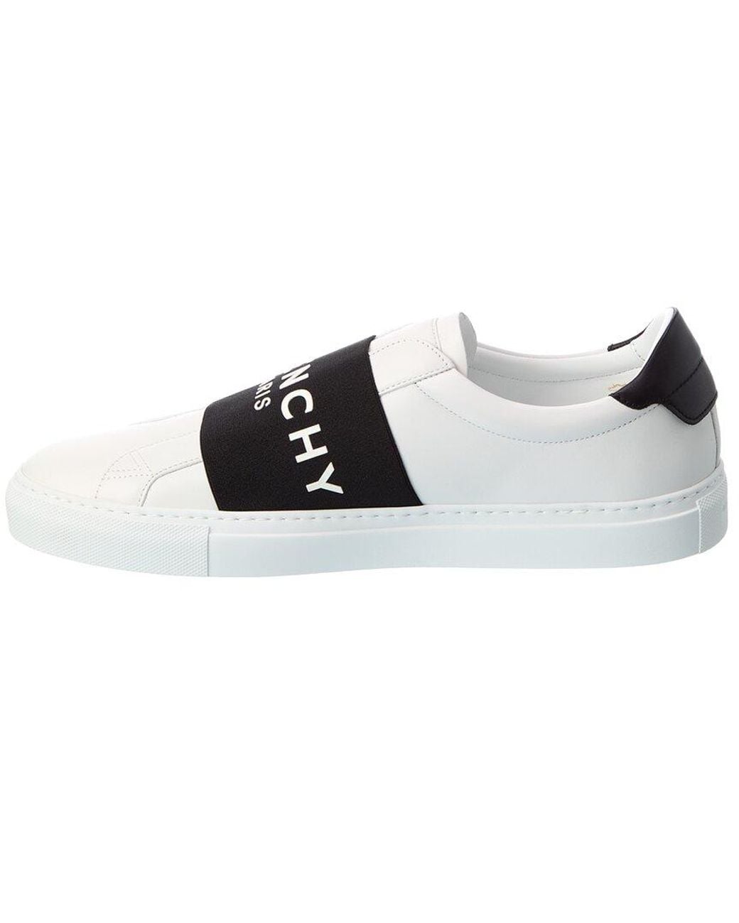 Givenchy Black Elastic Leather Sneaker for men