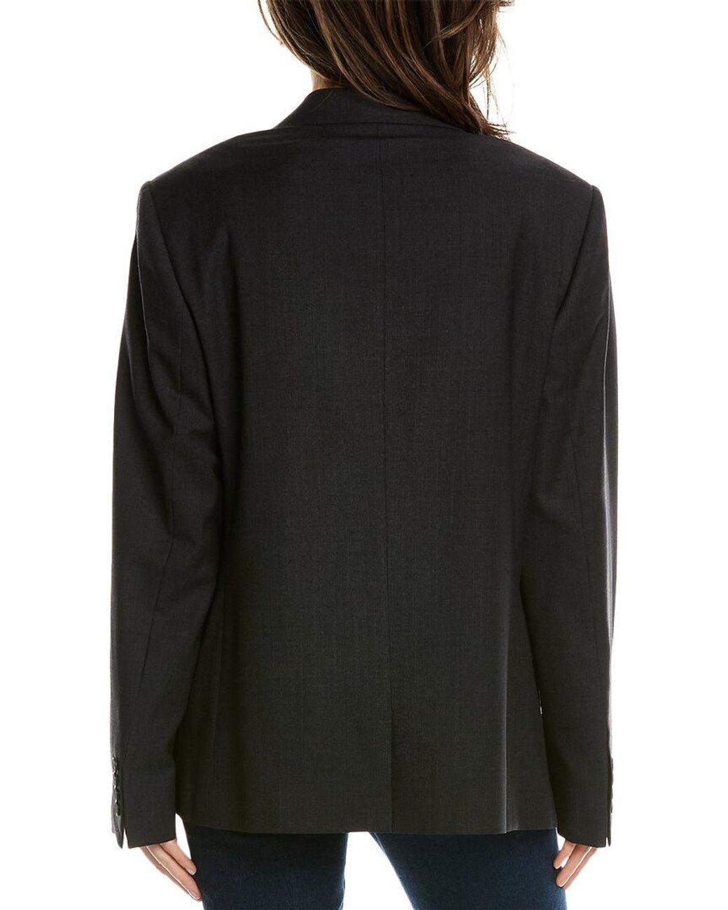 IRO Black Mitch Wool-Blend Jacket