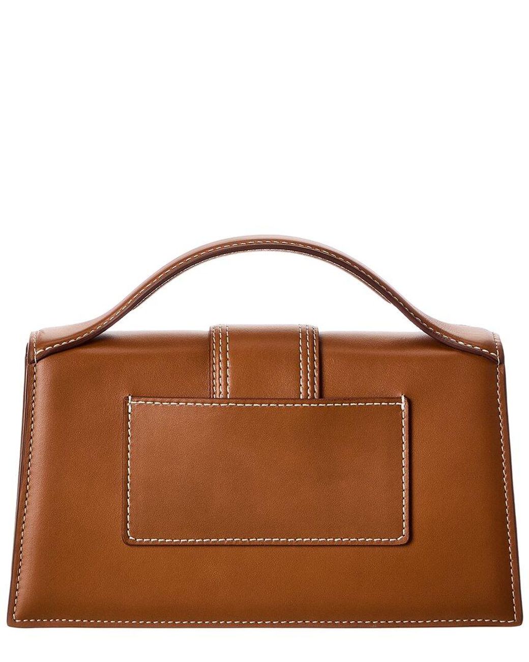 Jacquemus Brown Bambino Large Leather Shoulder Bag