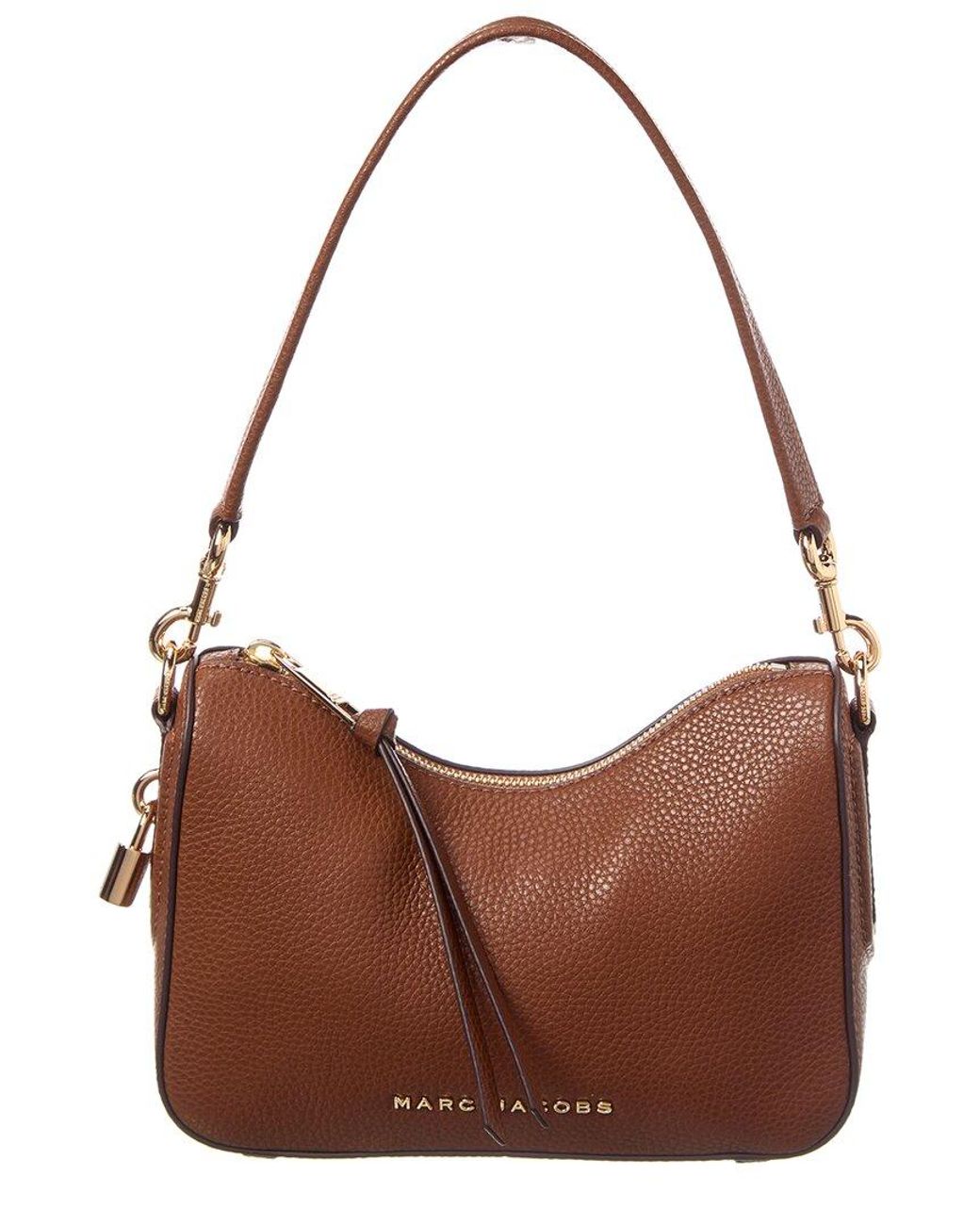Marc Jacobs Brown Convertible Small Leather Shoulder Bag