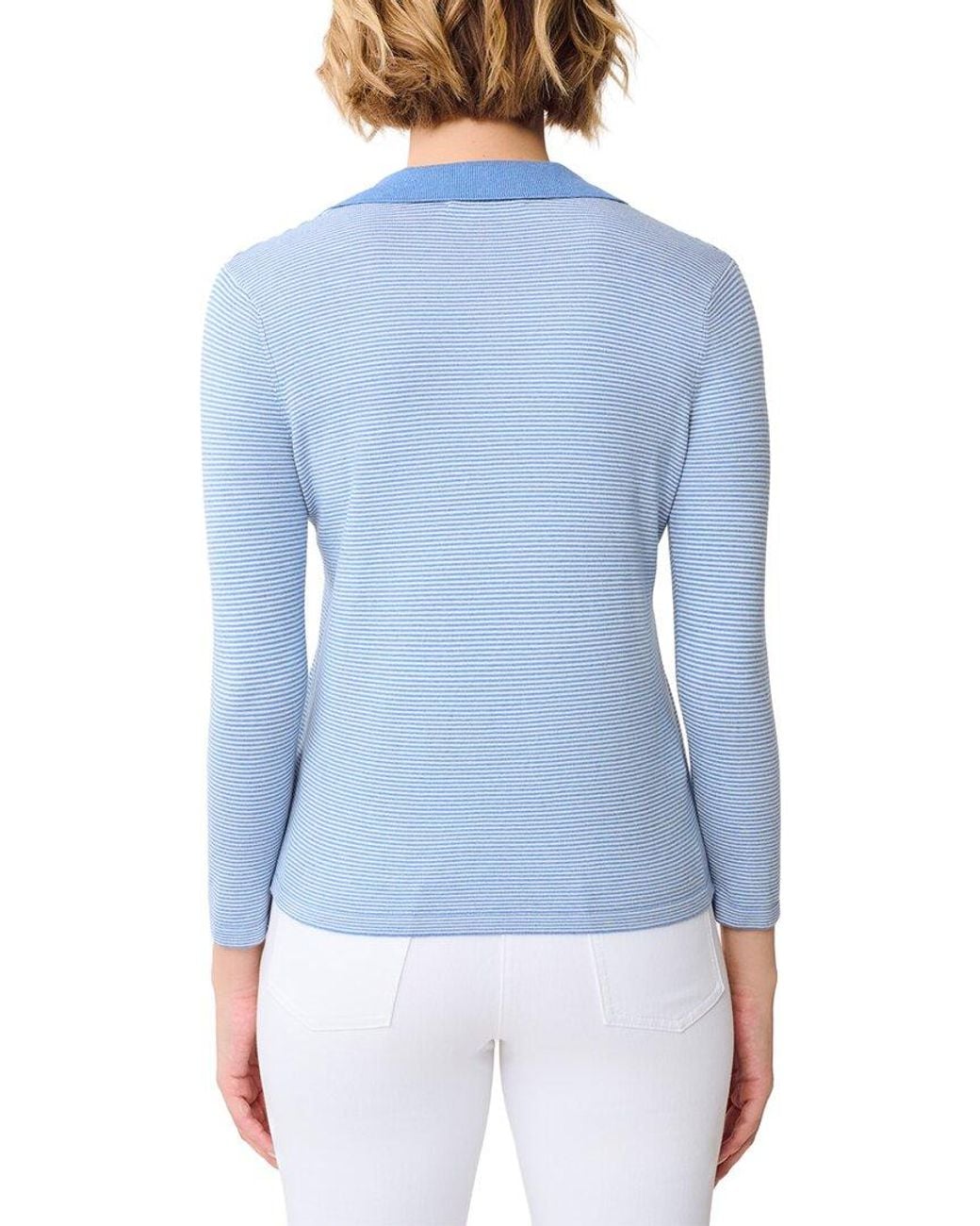 J.McLaughlin Blue Fairfax Sweater