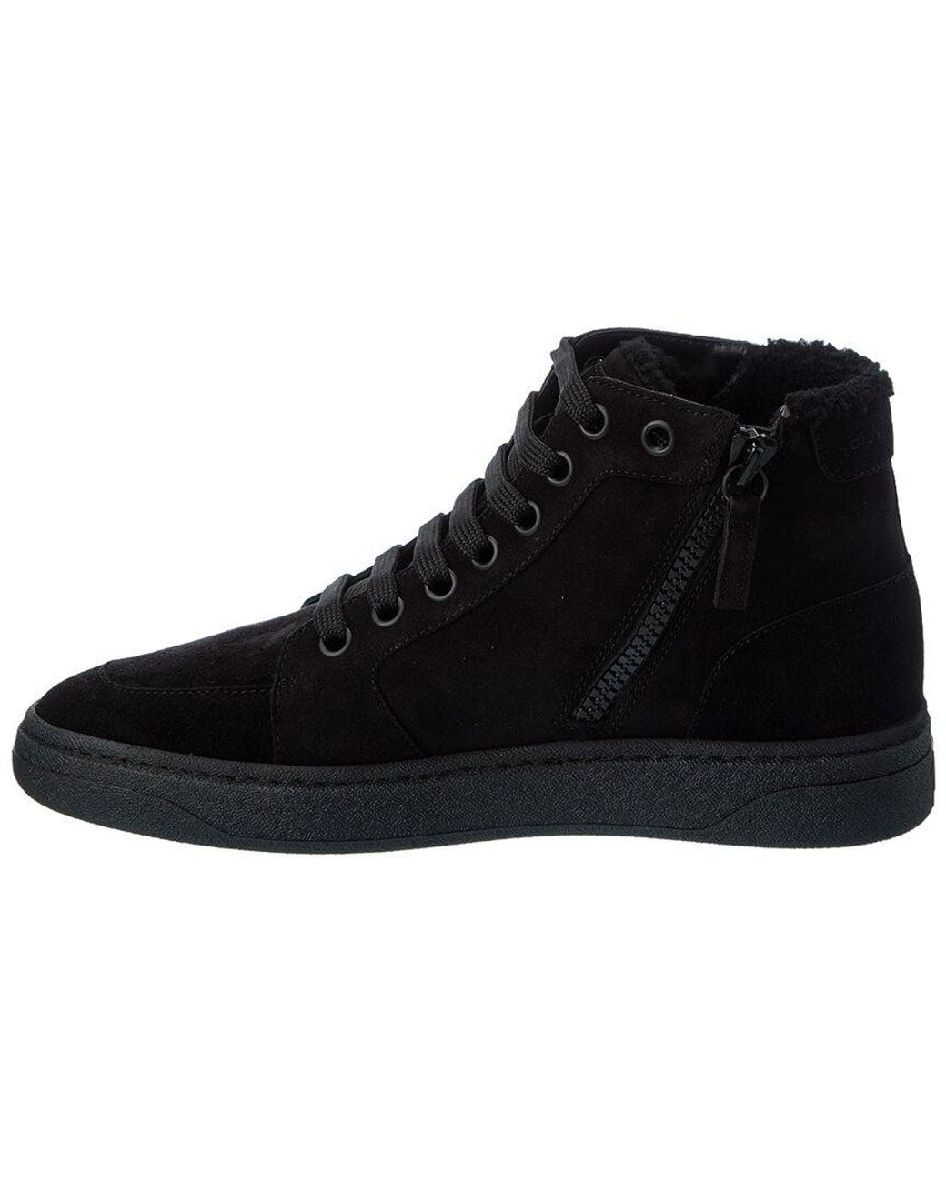 Giuseppe Zanotti Black Gz/94 Suede High-Top Sneaker for men