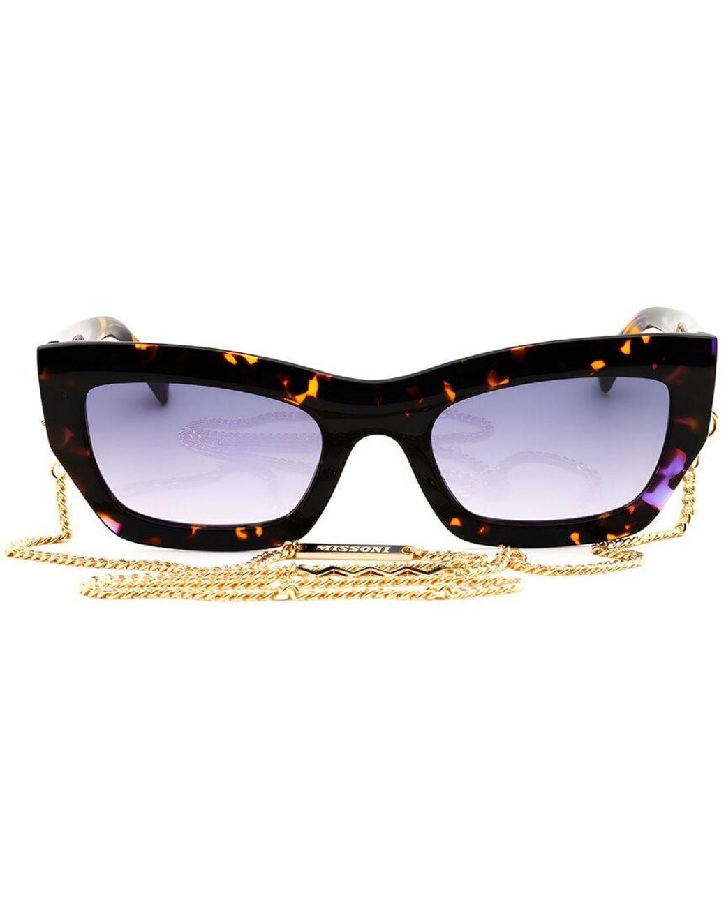 Missoni Brown 53Mm Sunglasses