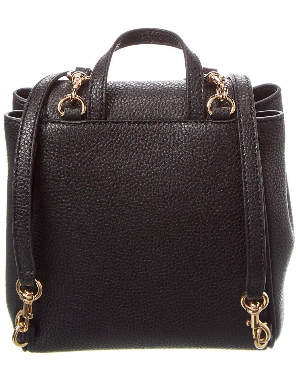 Marc Jacobs Black Small Leather Backpack