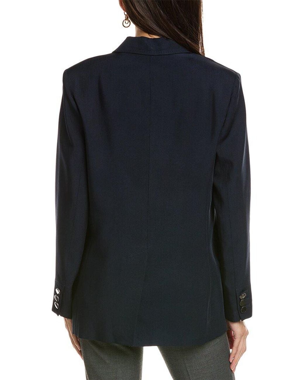 Ted Baker Black Relaxed Oversized Blazer