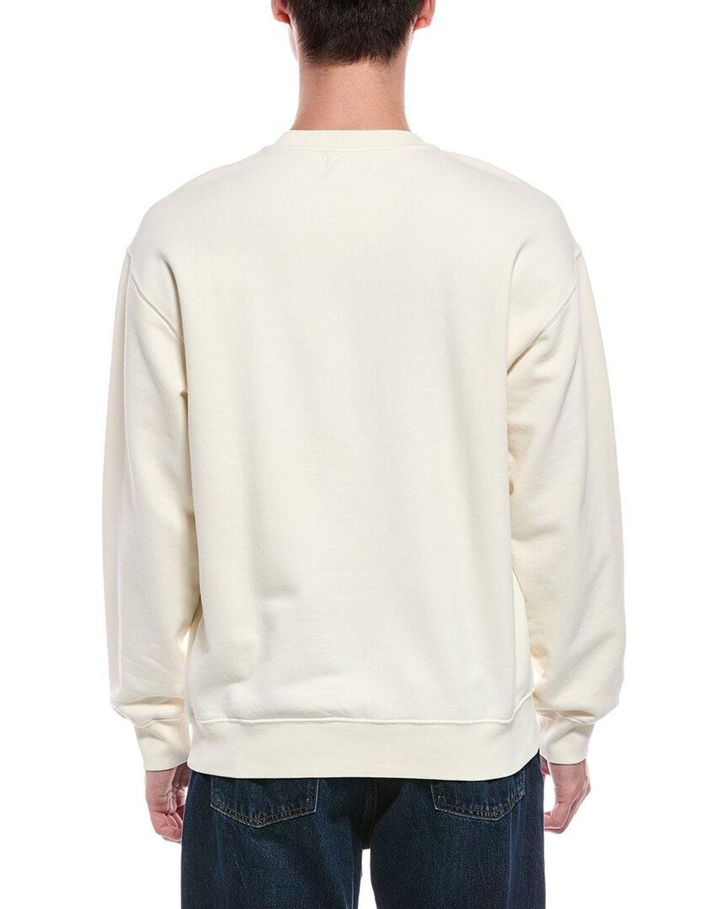 Madewell White The Mccarren Midweight Crewneck Sweatshirt for men