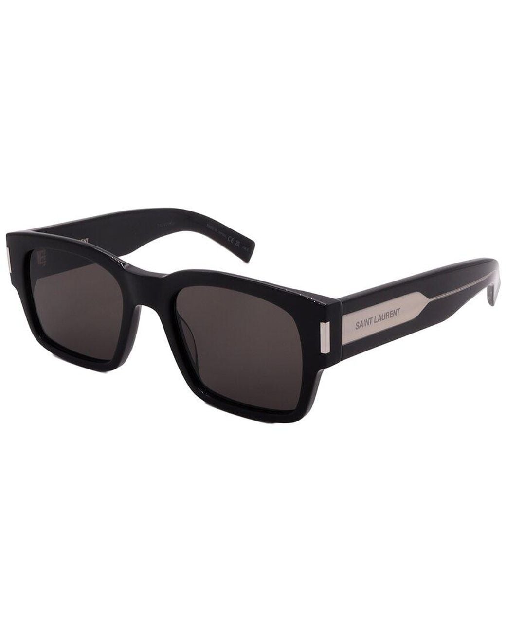 Saint Laurent Black Sl617 53Mm Sunglasses for men