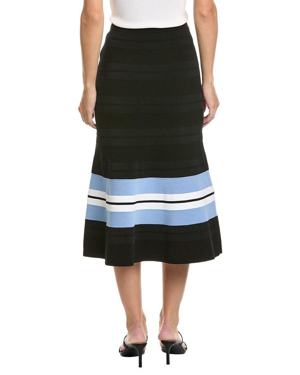 Carolina Herrera Black Trumpet Skirt