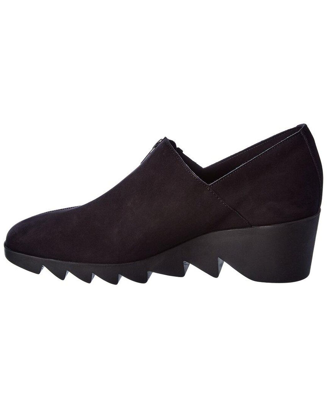 Arche Black Patcha Suede Wedge