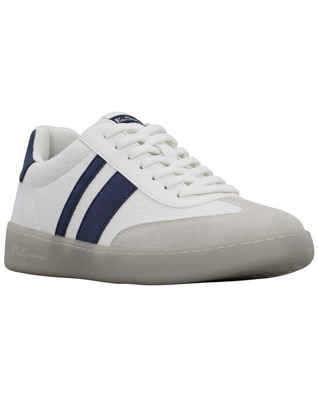 Ben Sherman Gray Glasgow Crafted Sneaker for men