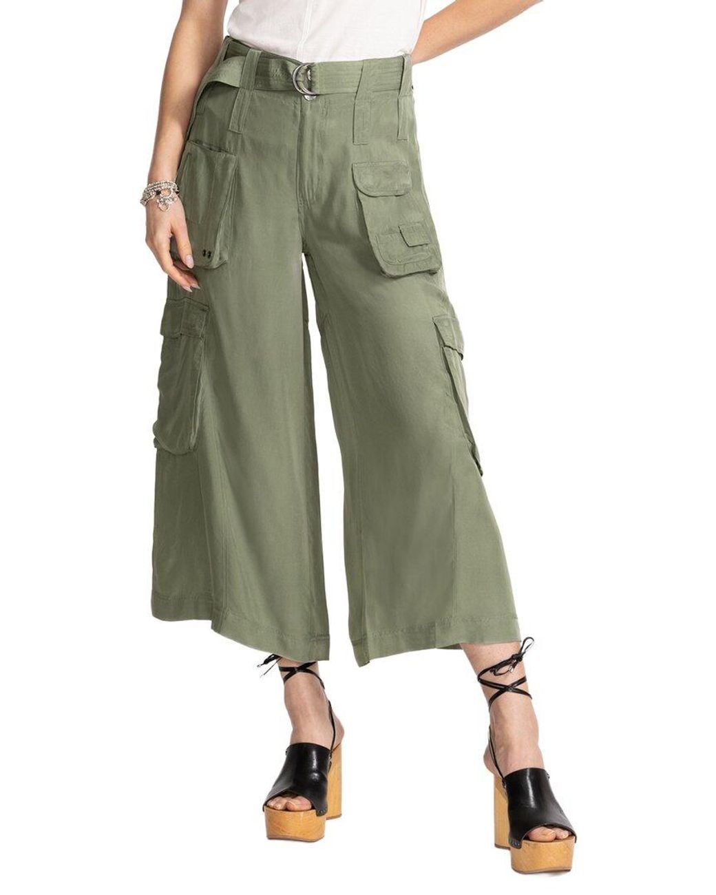 Johnny Was Green Hailey Pant