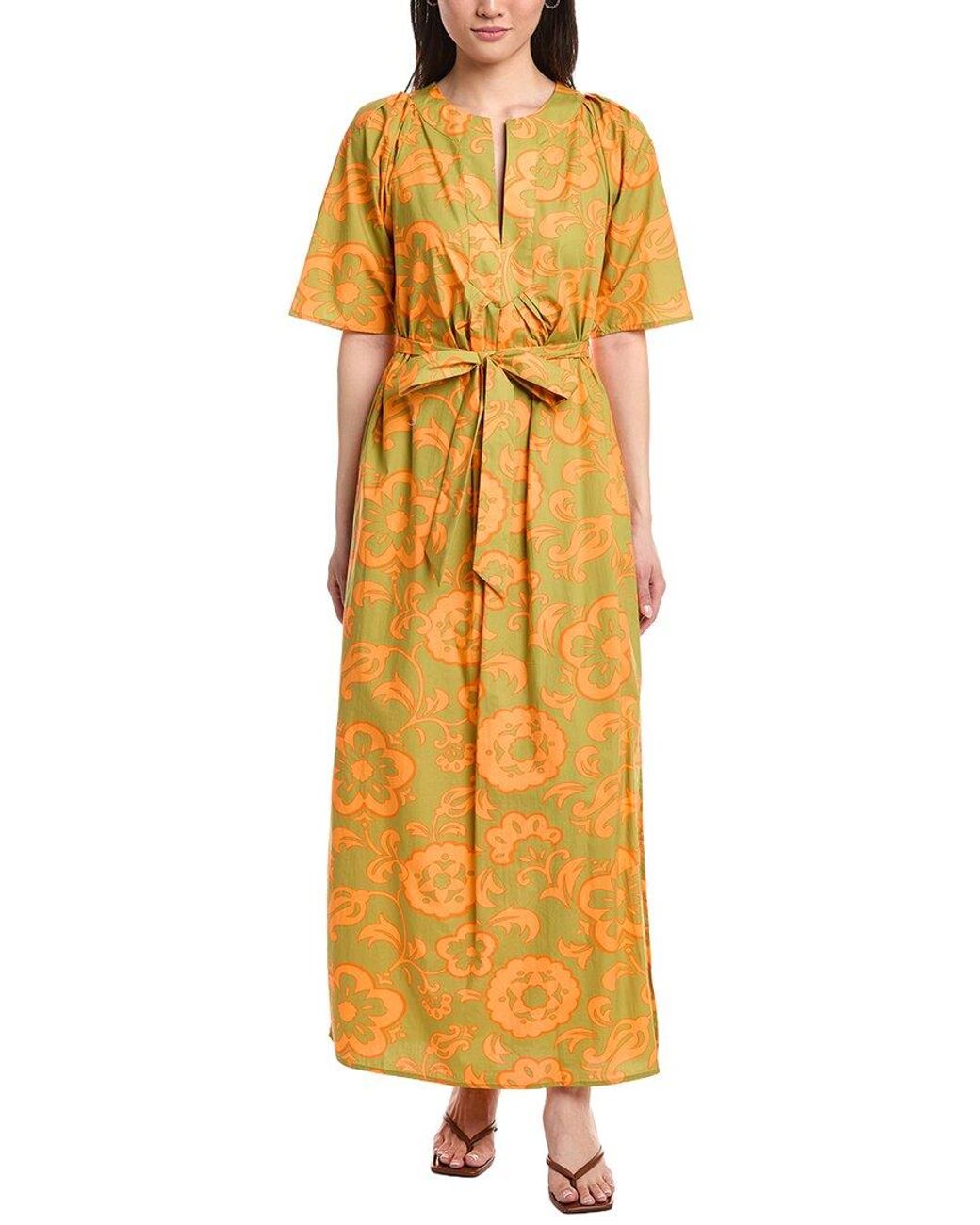 FLORA BEA NYC Yellow Vale Maxi Dress