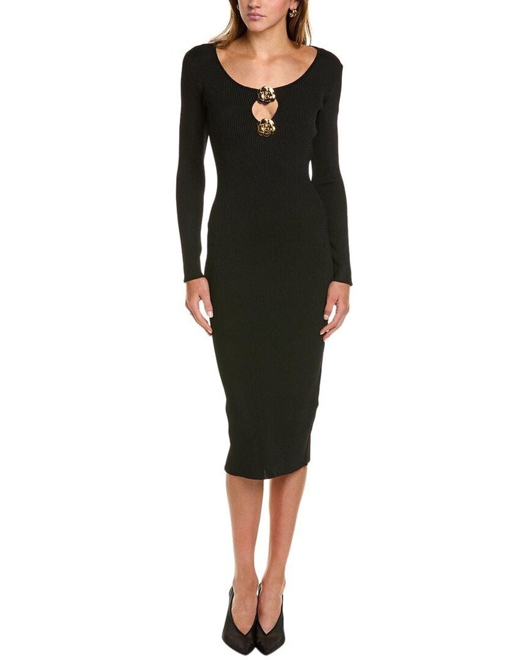 Alexia Admor Black Tia Sweaterdress