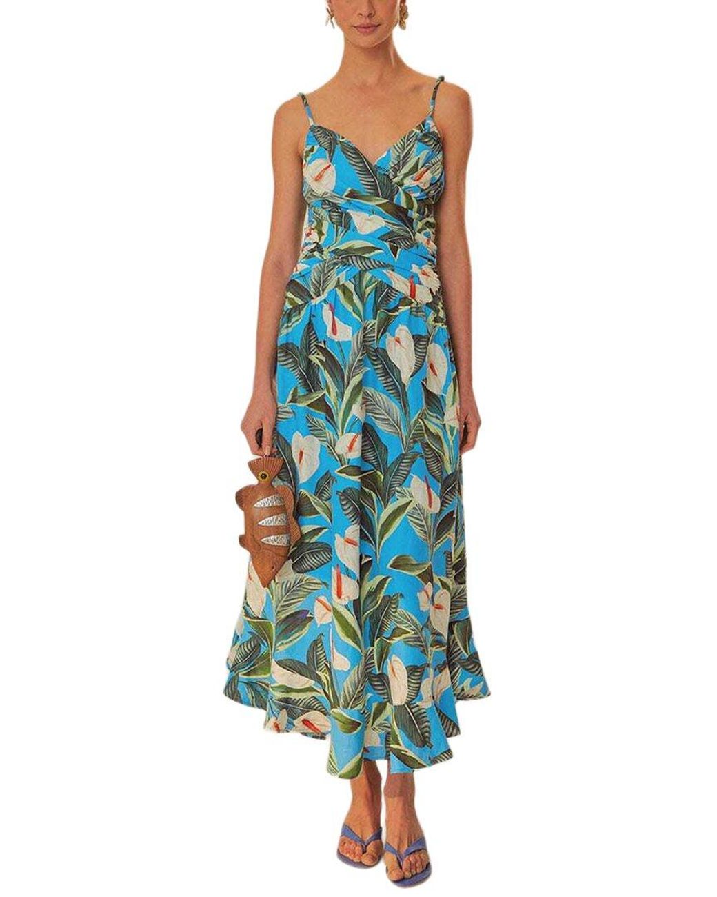 Farm Rio Blue Maxi Dress