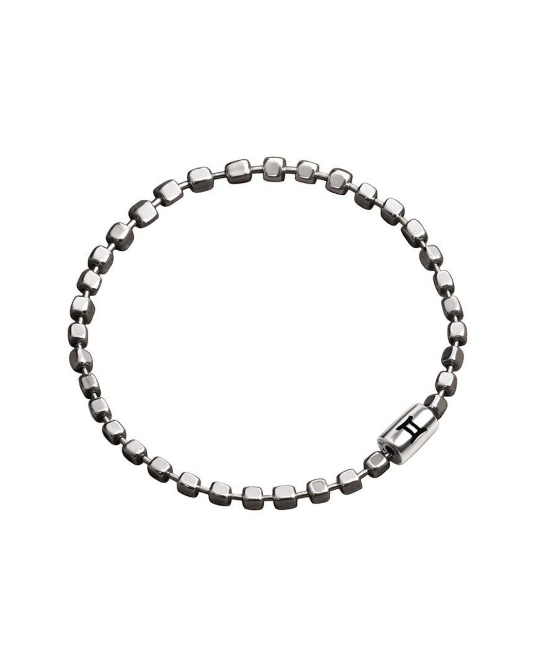 Karma and Luck Metallic Zodiac Plated Ball Chain Bracelet