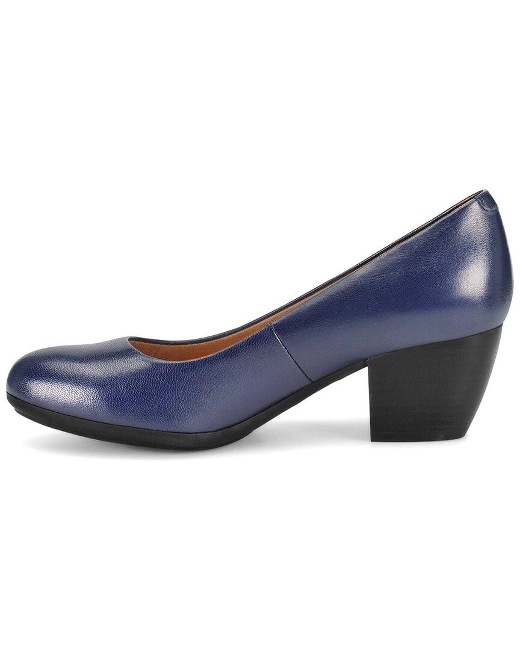 Comfortiva Blue Amora Leather Pump