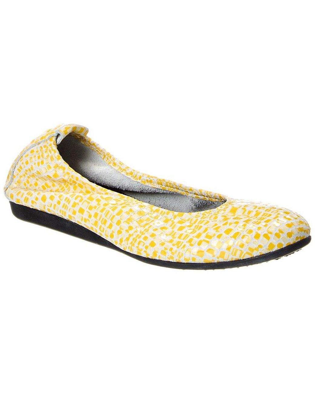 Arche Metallic Laius Leather Flat