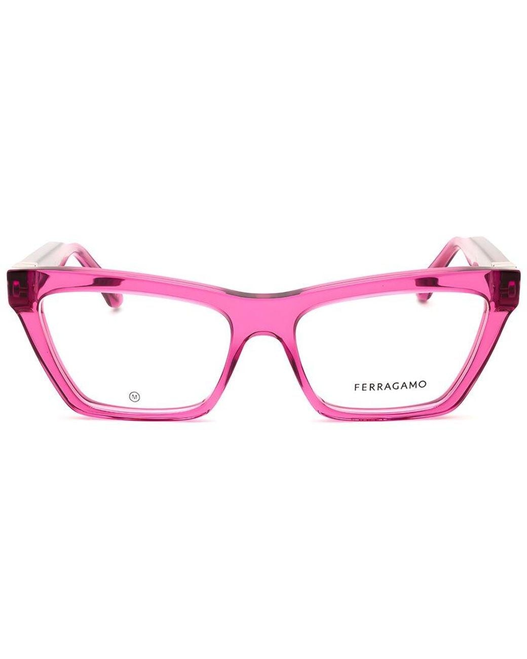 Ferragamo Pink 54Mm Optical Frames