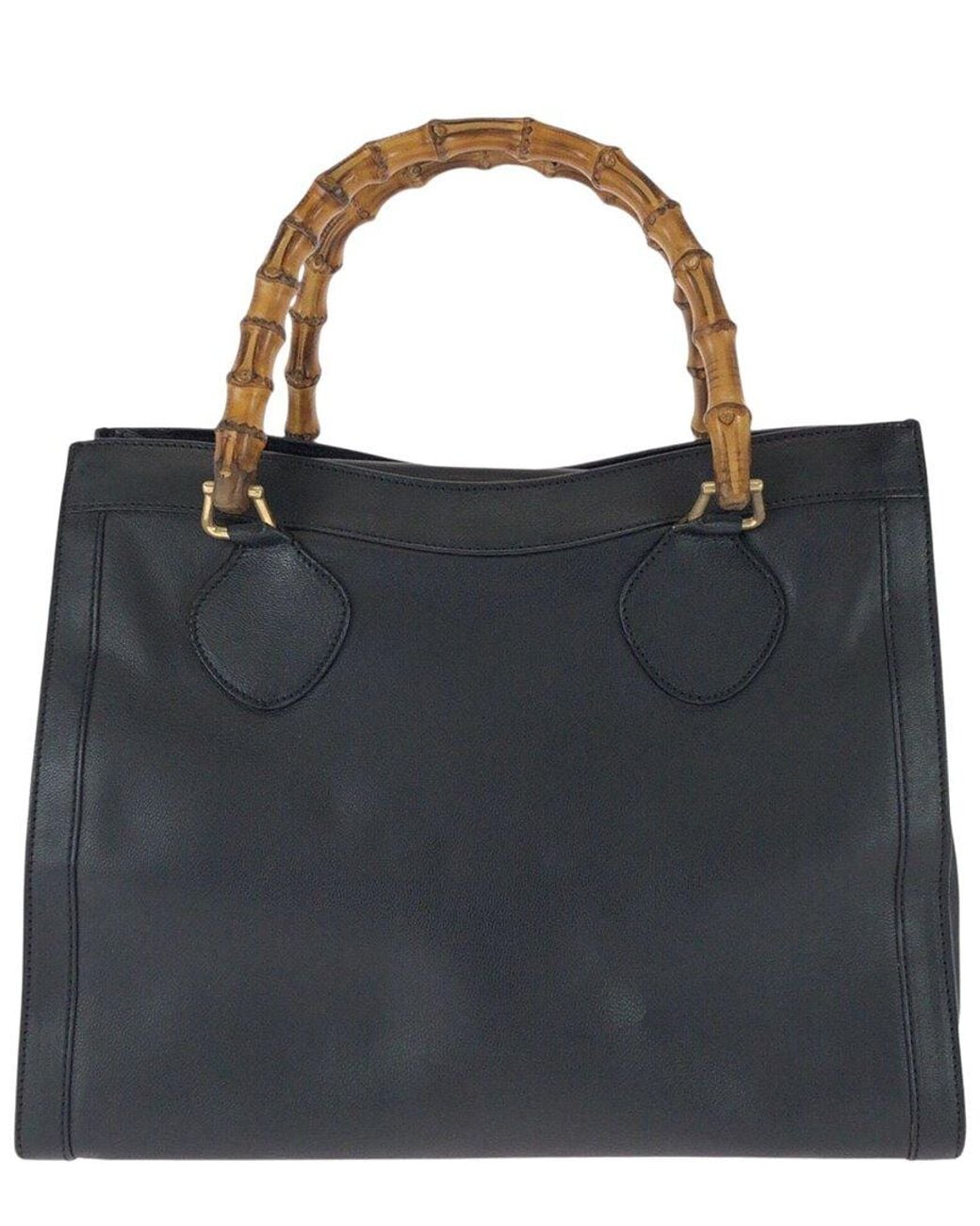 Gucci Black Others Bamboo Tote (Authentic Pre-Loved)