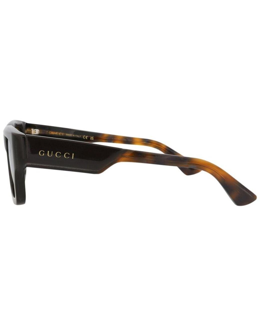 Gucci Brown 52Mm Sunglasses for men