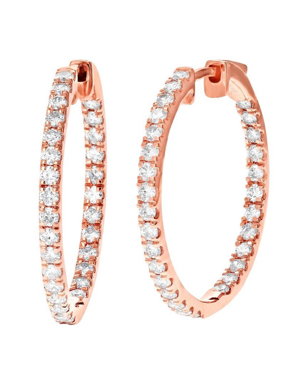 Amairah White 1.00 Ct. Tw. Lab-Grown Diamond Hoops
