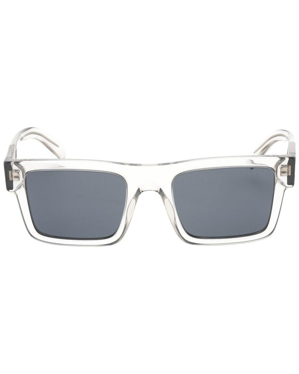 Prada Blue Pr19Ws 52Mm Sunglasses for men