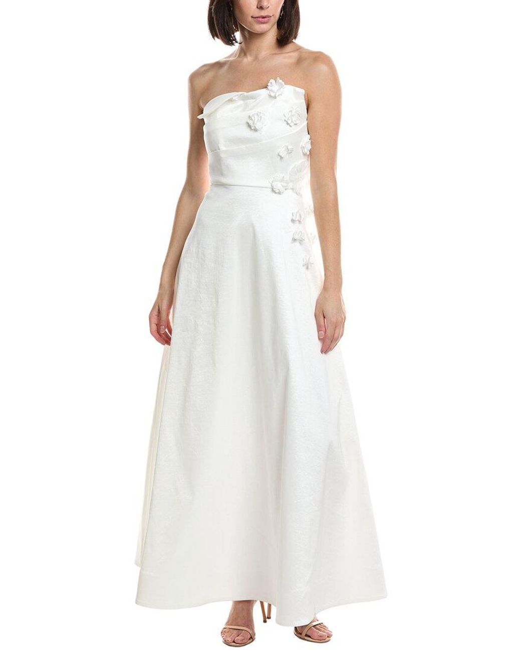 MILLY White Cynnthia Maxi Dress