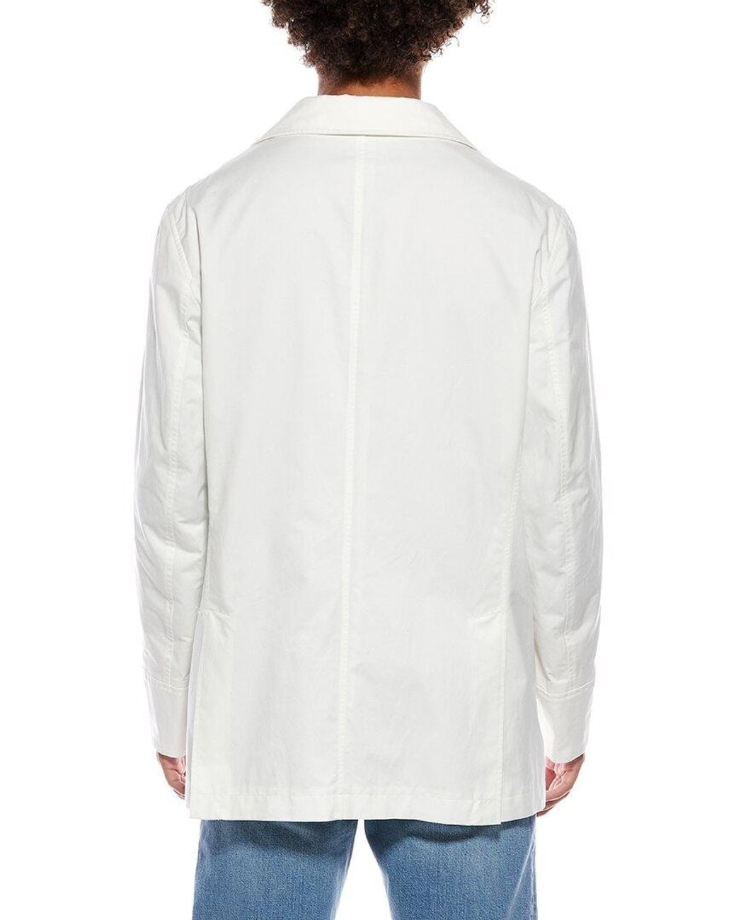 Brunello Cucinelli White Jacket for men