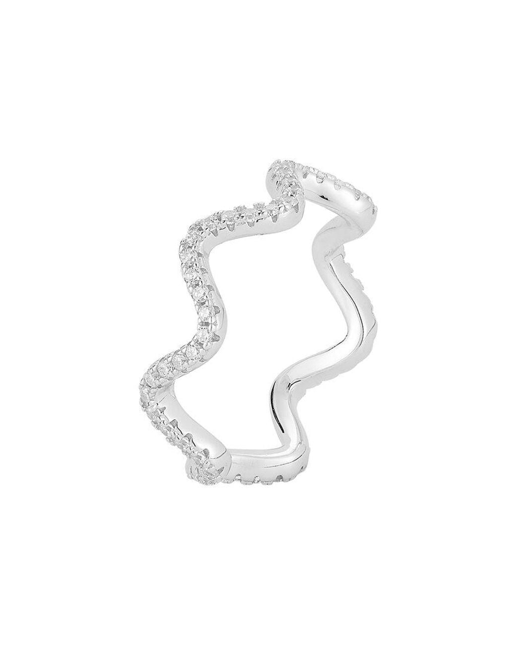 Glaze Jewelry White Cz Ring