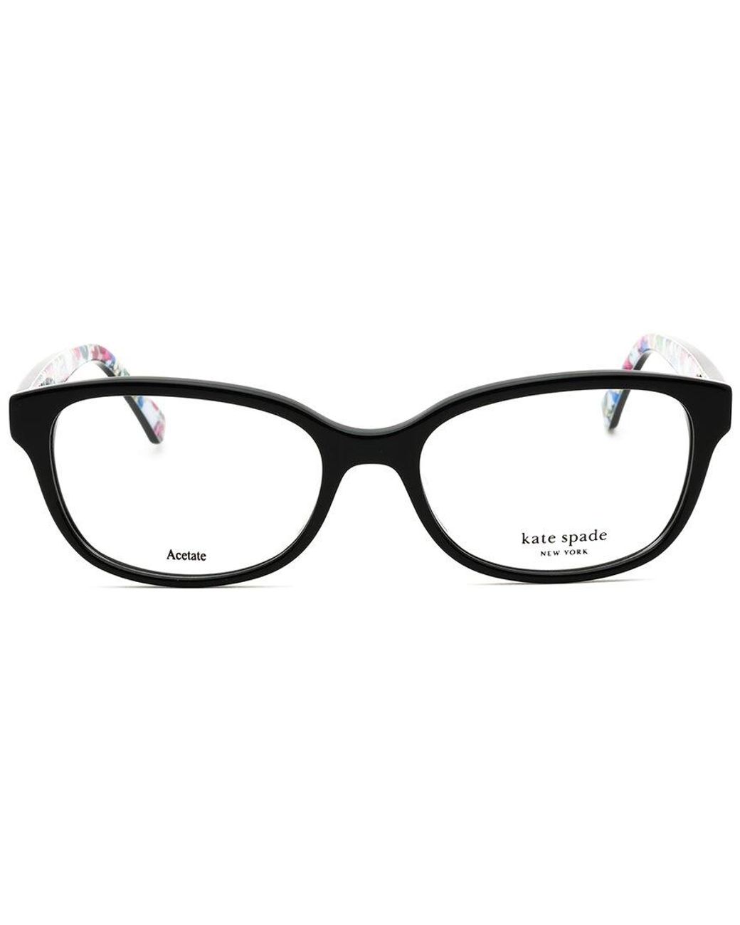 Kate Spade Black Violette 51Mm Optical Frames