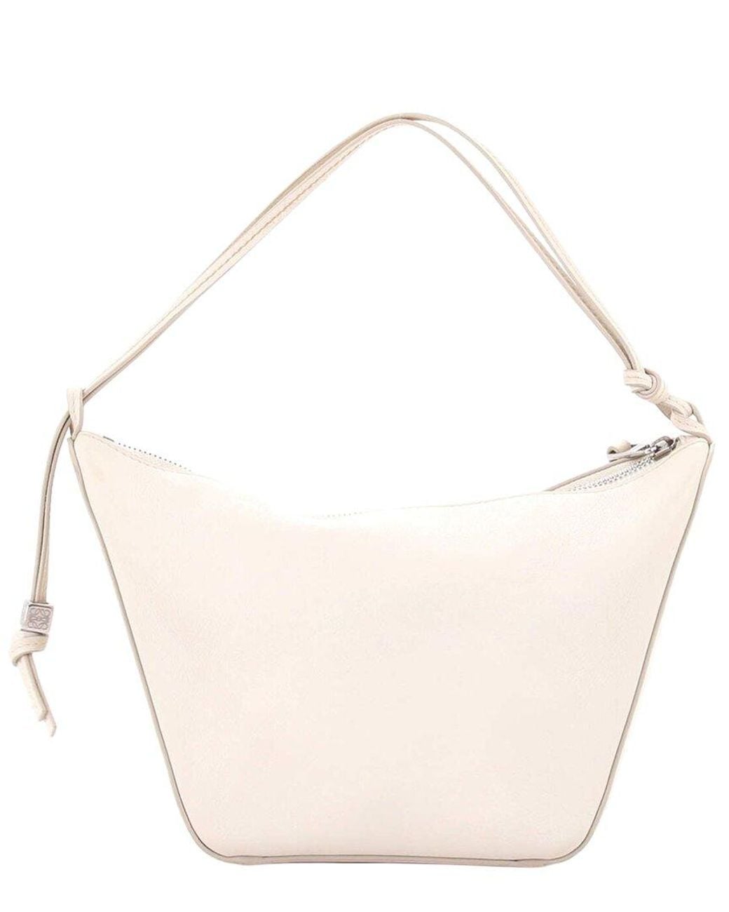 Loewe Natural Sheep Leather Hammock Hobo Mini (Authentic Pre-Loved)