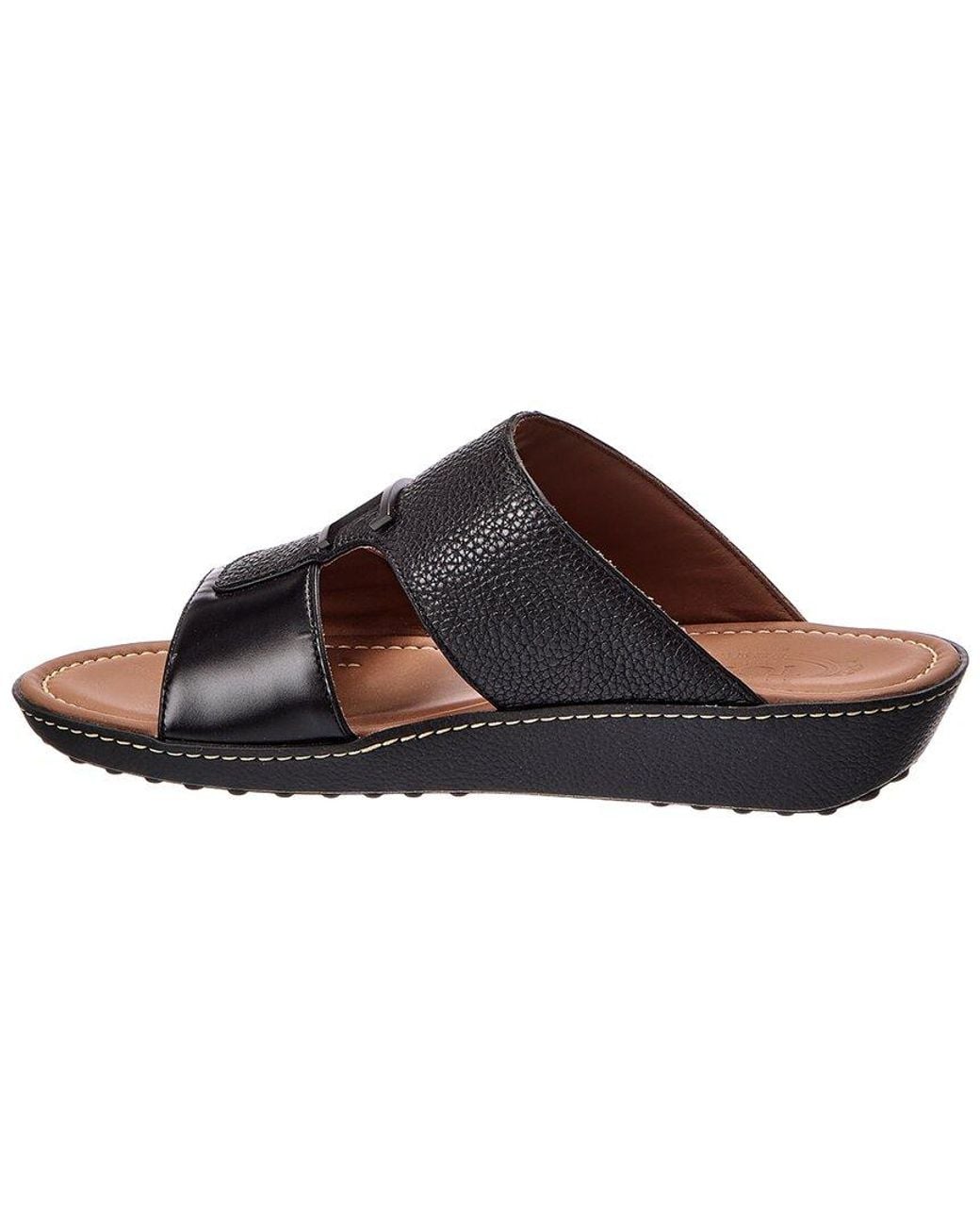 Tod's Brown Leather Sandal for men