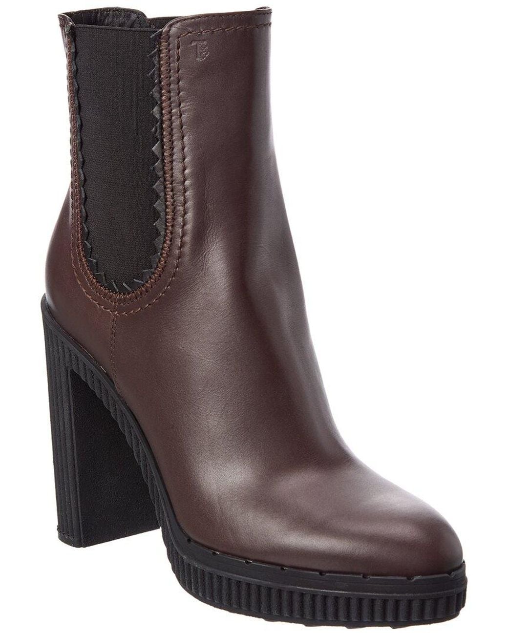 Tod's Brown Leather Boot