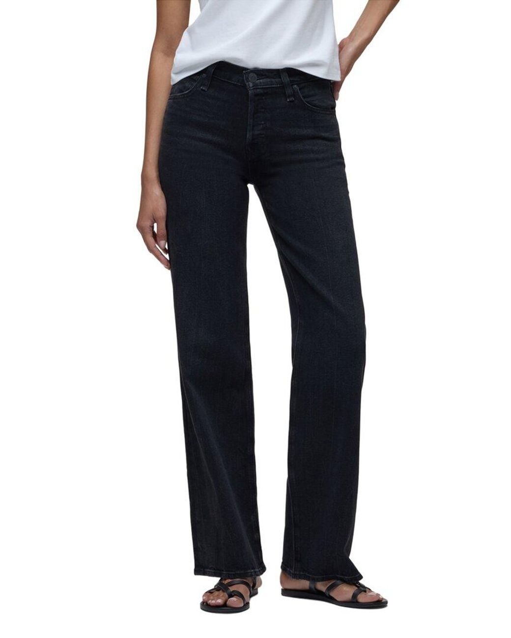 Hudson Blue Rosie High-Rise Wide Leg Jean