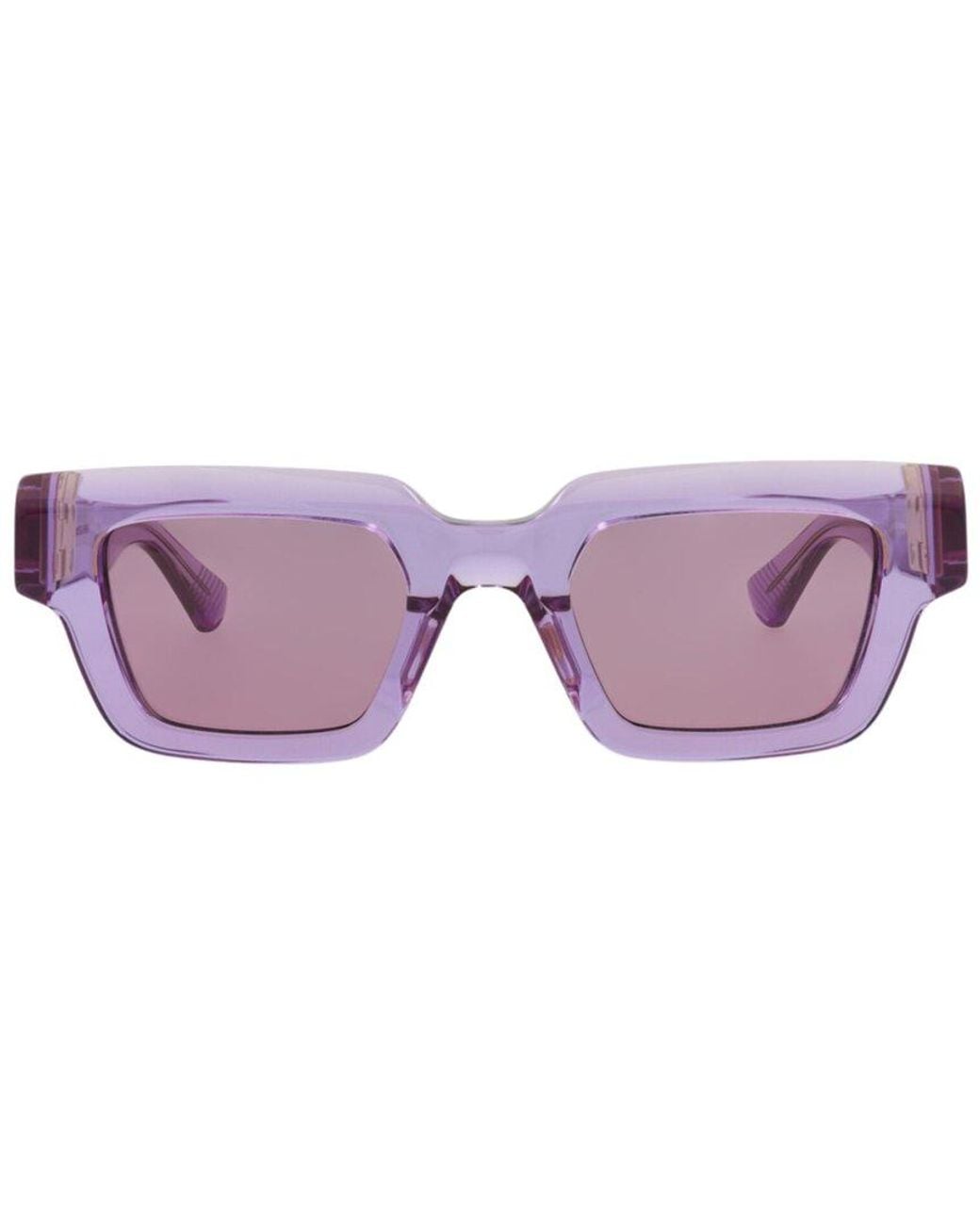 Bottega Veneta Purple Bv1230S 49Mm Sunglasses