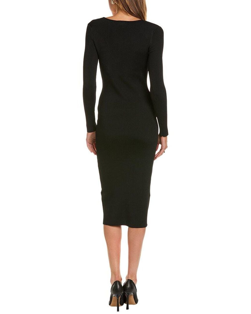 Alexia Admor Black Tia Sweaterdress